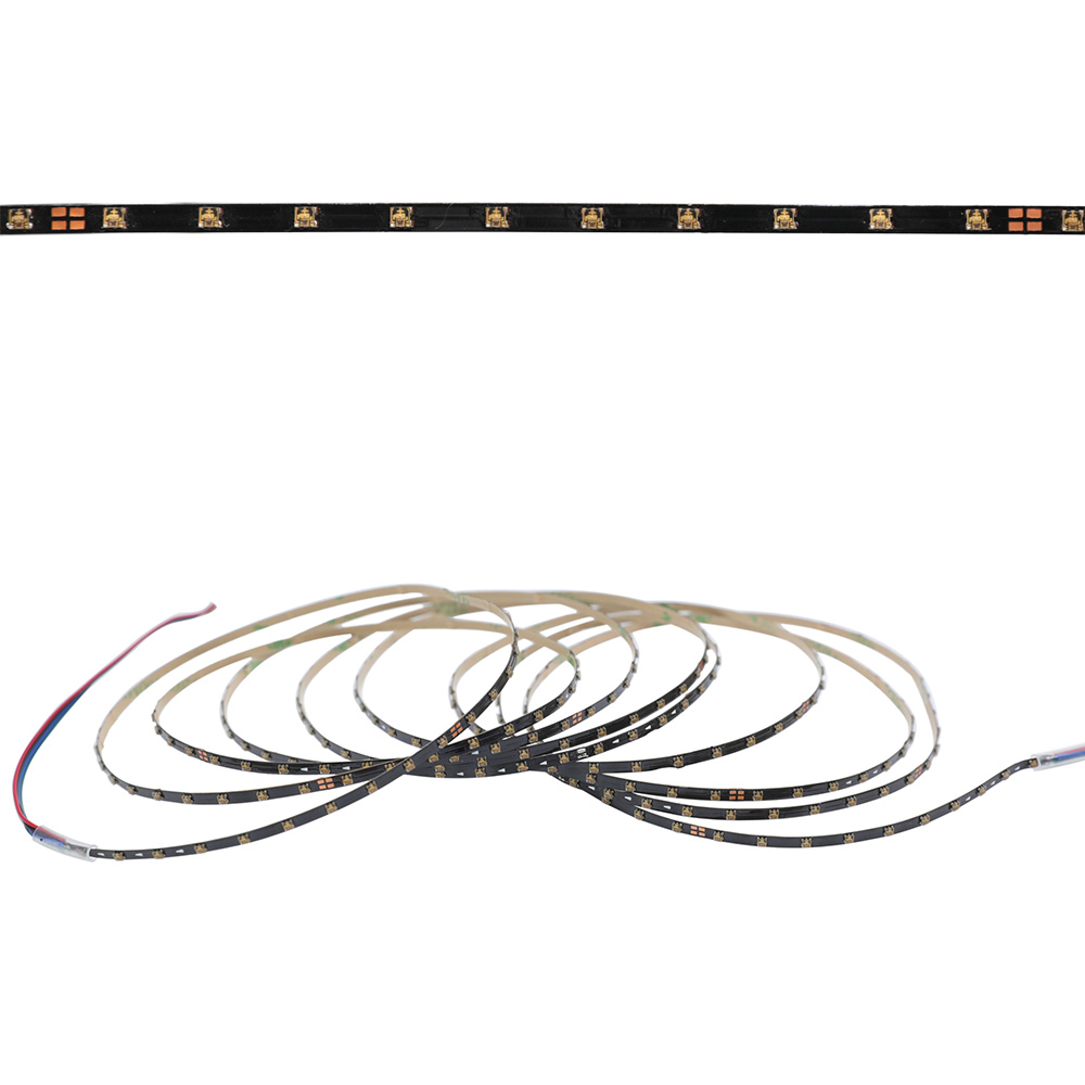 APA102 DC5V Narrowest 3mm/0.12in Width 2020SMD 100LEDs/M Individually Addressable RGB LED Strips APA102 DC5V Narrowest 3mm/0.12in Width 2020SMD 100LEDs/M Individually Addressable RGB LED Strips